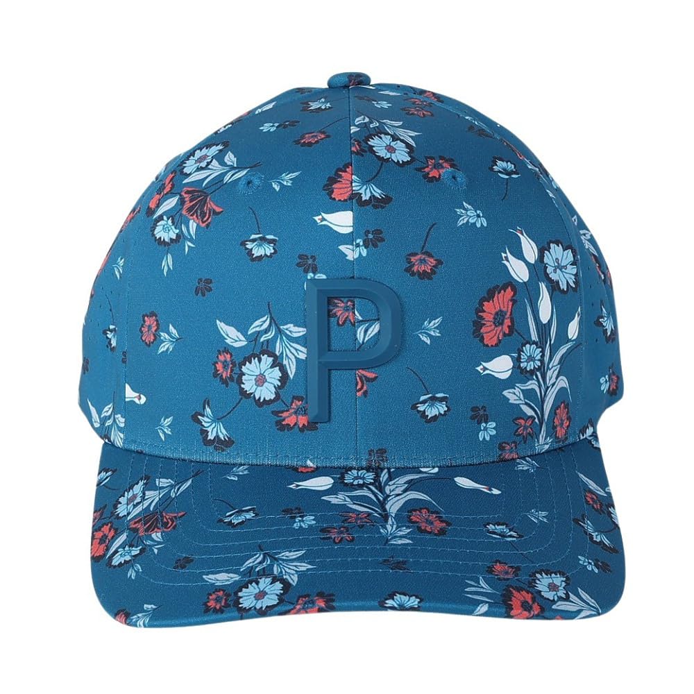Golf Cap GOLF Golf Tech P Floral Printed Ocean Tropic [PUMA] Cap/025435 Men's