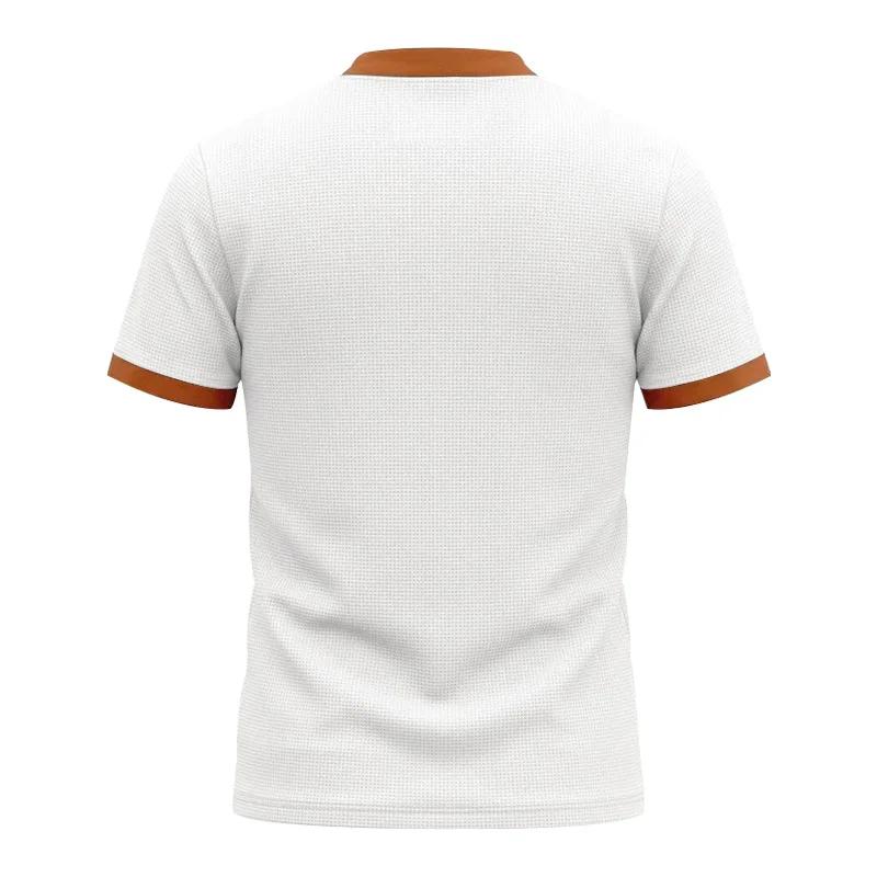 Summer Vintage Style Casual T-Shirts Men Patchwork Drawstring Loose Male Tshirt Short Sleeve Fashion Pull On Tees Streetwear
