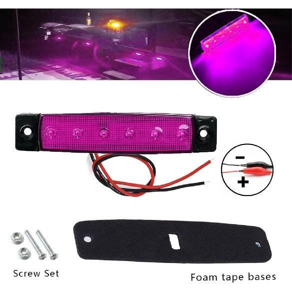 10 Pcs Purple LED Rock Strip Lights,Wheel Well Underglow Lighting Kits,Car Rock Lights Exterior Side Marker Lights For Wrangler Truck Golf Cart RV RV