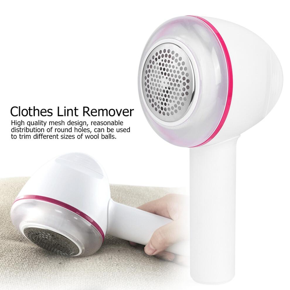Fabric Shaver Rechargeable Lint Remover with Three Leaf Whirlwind Blades Efficient Clothes Shaver for Sweaters Furniture Portable Hair and Lint Remove