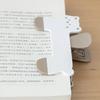 Cat Shape Plastic Book Clip Cartoon Reading Auxiliary Fixed Book Clip Bookmark Creative Design Practical Bookstore Note Clip