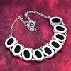 Cameo Lady Face 925 Solid Sterling Silver Necklace Adjustable, Chain Necklace Handmade Gemstone, Love Forever Gift Antique Jewelry