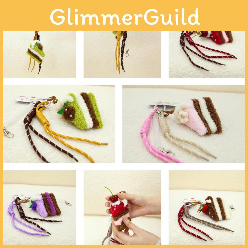 Cake Toy Plush Fill Doll Spring Festival Gift Toys Backpack Keychain Pendant