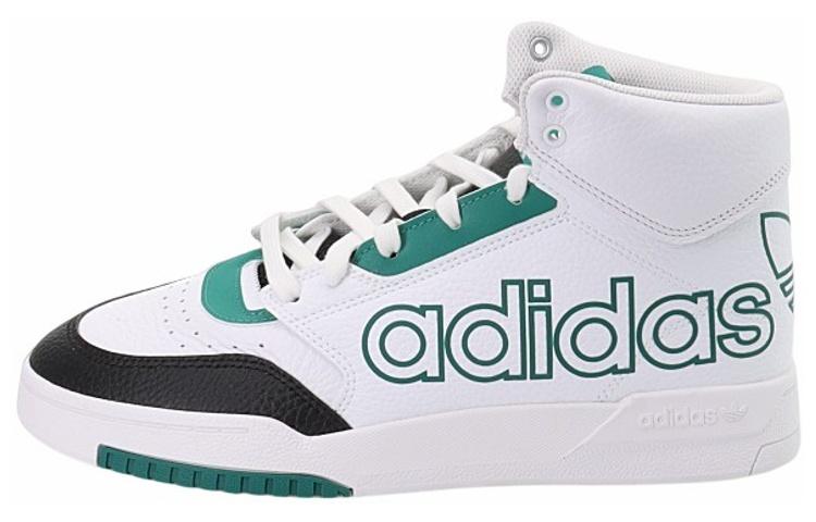 Adidas Drop Step High White Hazy Green 36.5