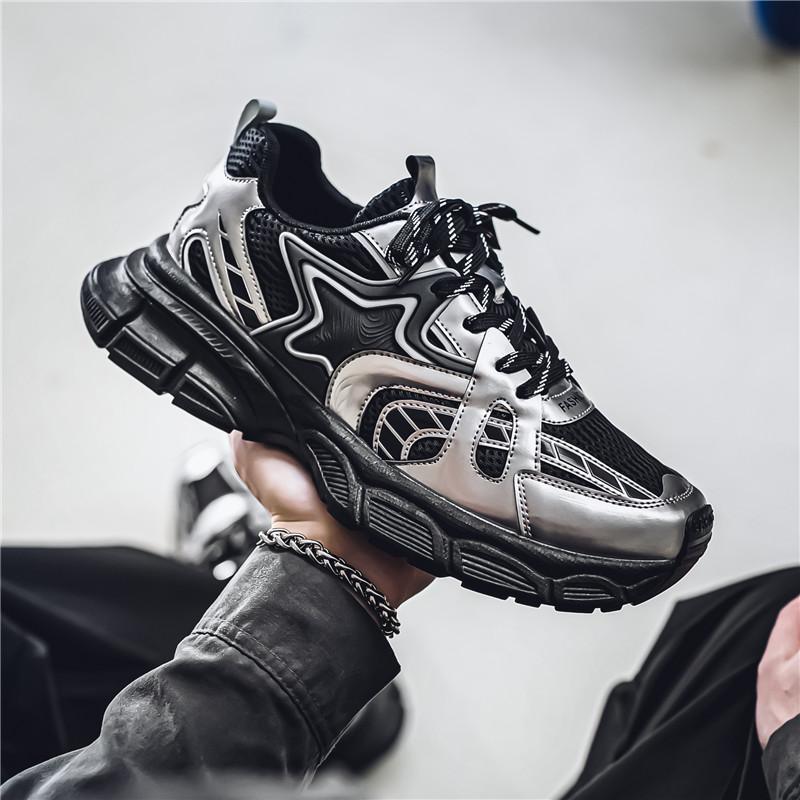 Shoes Casual Sports Mesh Men's Shoes Comfortable Breathable Popular Shoes Four Seasons Casual Sports Men's Shoes 39-44