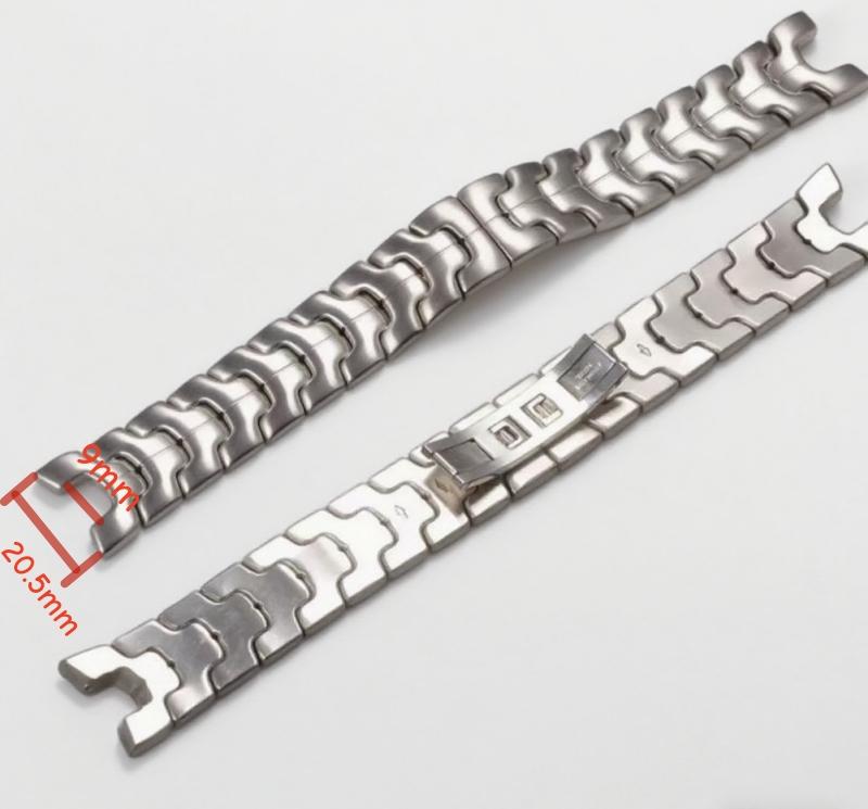 

New Stock Silver Stainless Steel Watchband Fit for TAG Heuer Link Watch, 16.5x7mm 20.5x9mm Concaved Mouth Solid Links Bracelet Silver