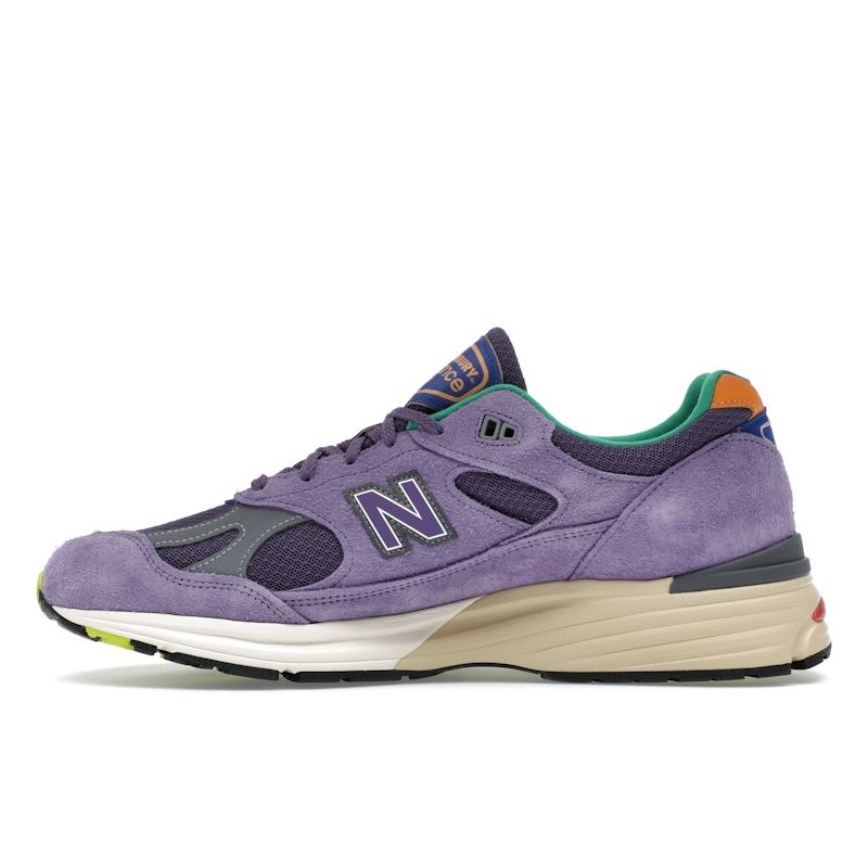 Salehe Bembury X New Balance 991v2 Made In England Colors Be The Palette Unisex Sneakers Purple Purple-Heart Mulled-Grape U991SB2