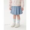 Mark Jenny Girls' Sweet and Cool Versatile Denim Short Skirt Children's Pleated Skirt 2026 Spring New Style 250203