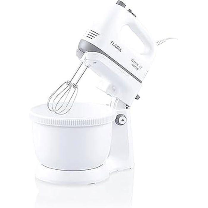 Mixeur/Pétrisseur - Flama - 1417FL - 400 W - 5 vitesses - 3,4 l de capacité