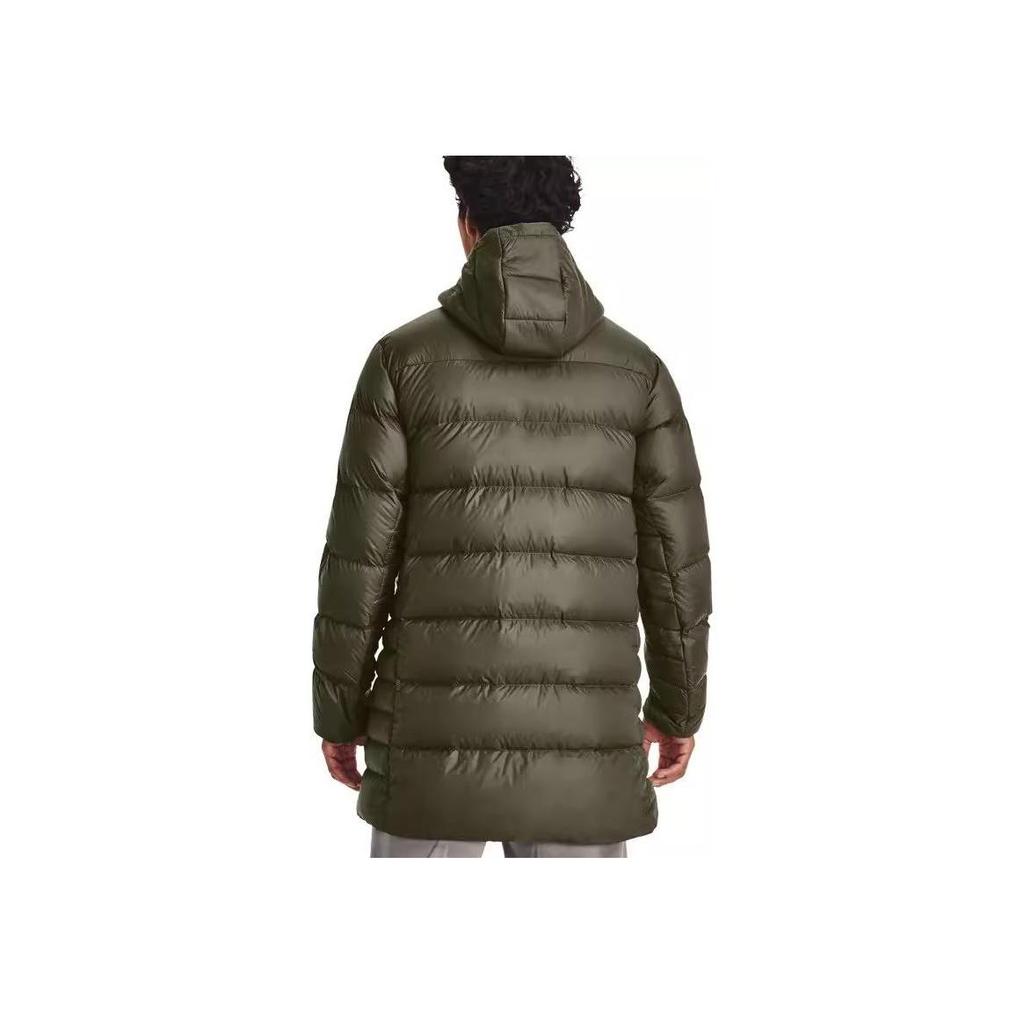 Under Armour Armour Mid Hooded Down Jacket Men Green 1373663-391