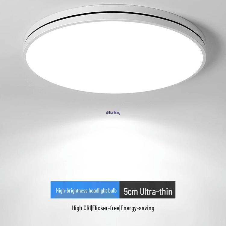 

Nordic Minimalist Ceiling Light for Bedroom, Living Room, or Balcony Single White Light 30cm 24W