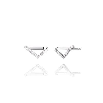 Edge Silver Earrings Sa24B42P
