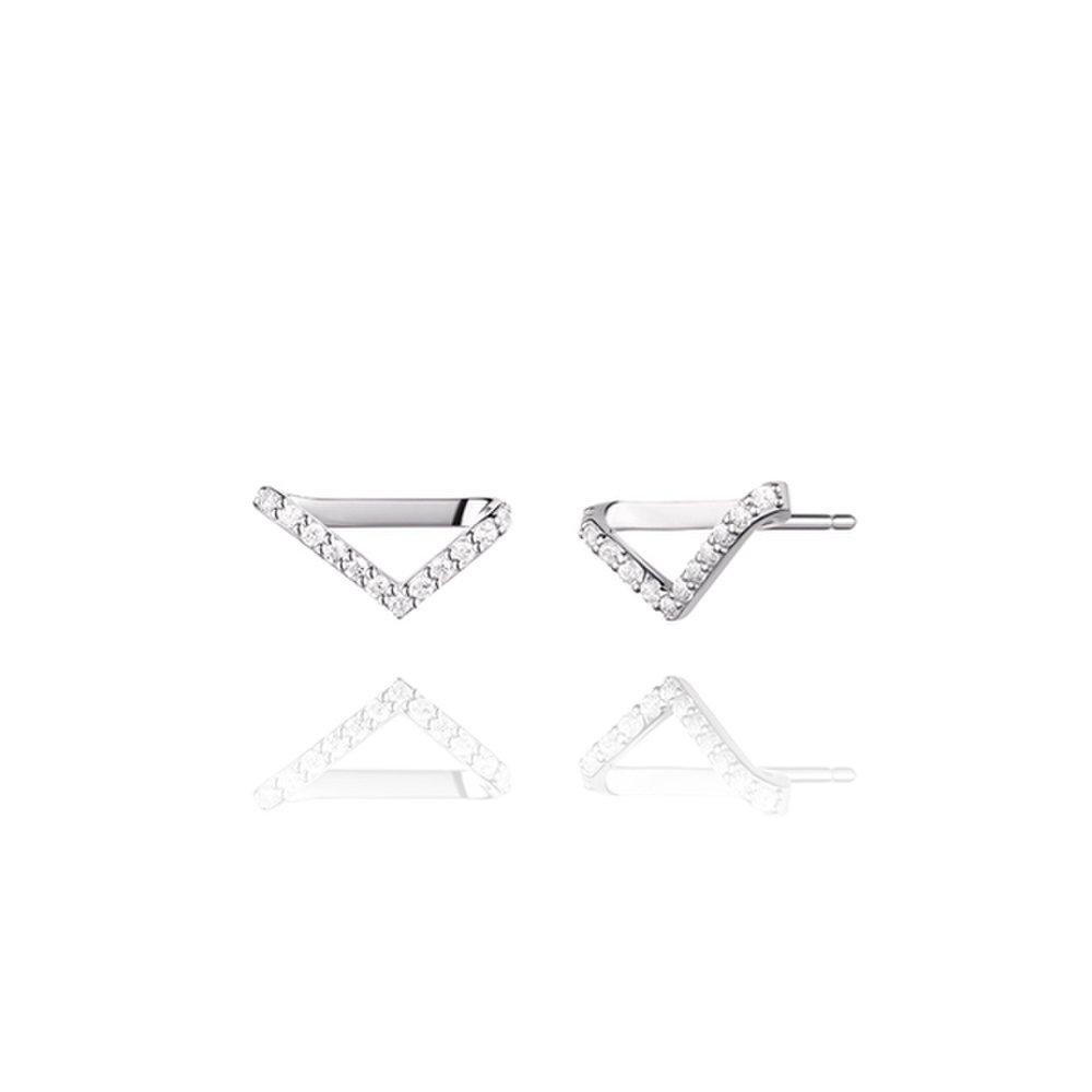 

[Stonehenge] Edge Silver Earrings Sa24B42P