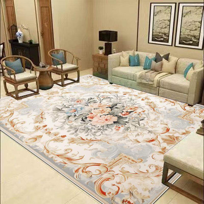 European Carpets for Living Room Rugs for Bedroom Decoration Bedside Rug Large Size 200x300cm Non Slip Floor Mat Customizable