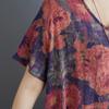 DIMANAF New 2026 Women Plus Size Summer Beach Long Dress Sundress Loose Casual Maxi Elegant Lady Print Dress