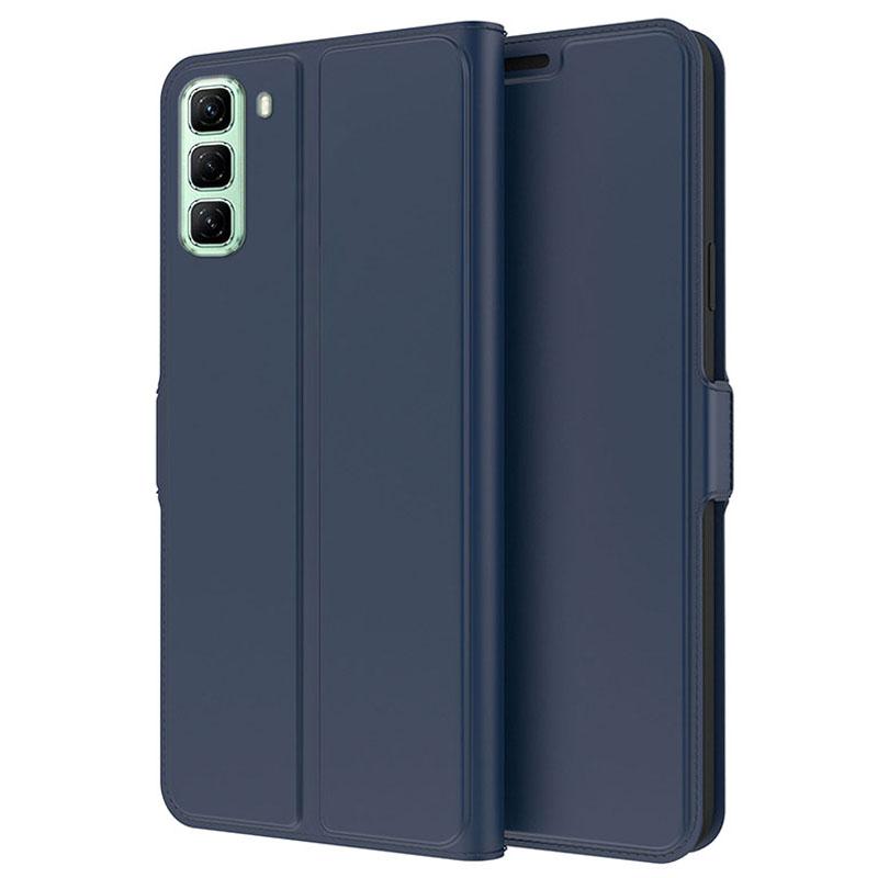 

For Infinix Hot 60 Pro+ 4G Case Shockproof TPU Inner Shell Leather Phone Cover Card Slot