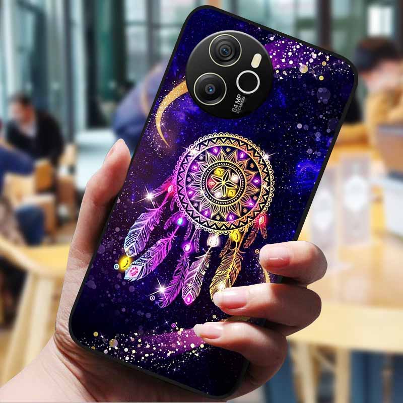 For Blackview Shark 8 Case 6.78" Cartoon Painted Cover Lovely Case Soft Silicone Protect Cover For Blackview Shark8 Cases Bumper
