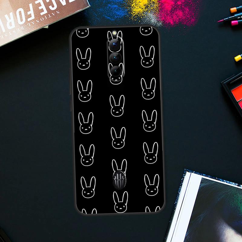 

Bad Bunny Case For ZTE Nubia Red Magic 9 8 8S Pro Plus RedMagic 6 7 Pro 6S 7S Pro 5S 6R 5G Back Cover Red Magic 7S