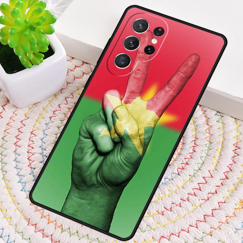 Burkina Faso Flag Phone Case for Samsung Galaxy note 10 pro S26 Ultra S23 S24 FE S25 S21 S22 PLUS shockproof Cove