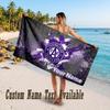 Austria Wien FC Design Beach Towel Custom Text Large Towel for Beach Vacation