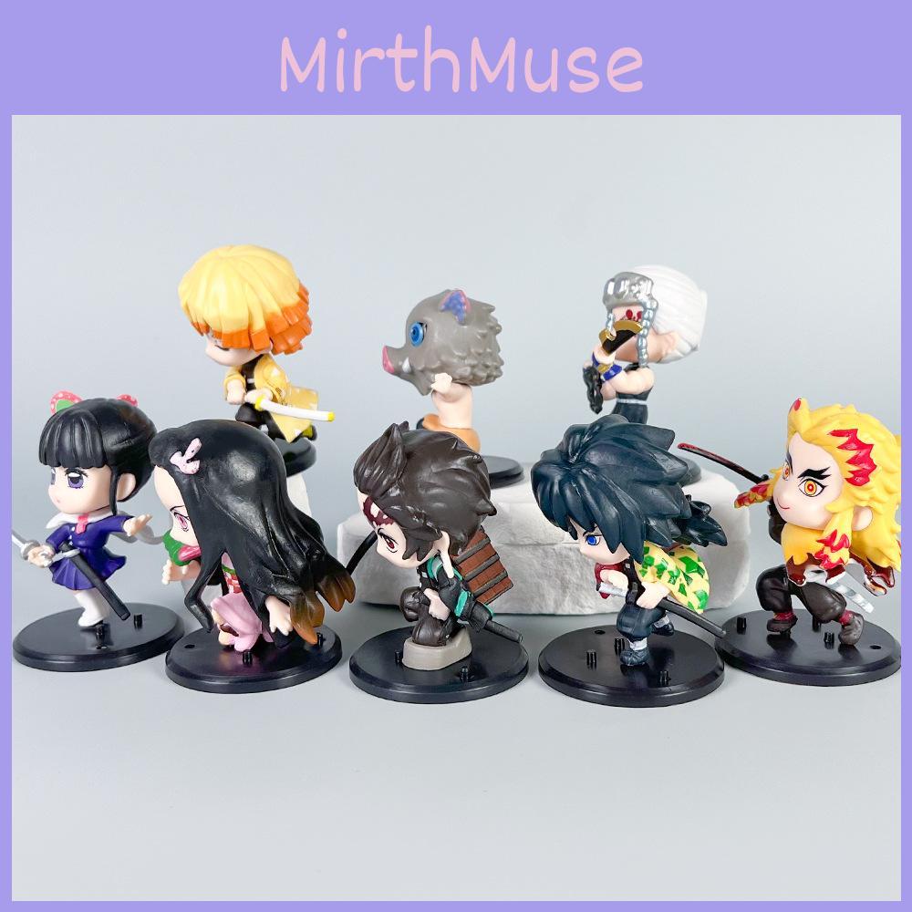 Slayer Demon Kimetsu No Yaiba Action Figure Cartoon Model Toy Gift Decoration
