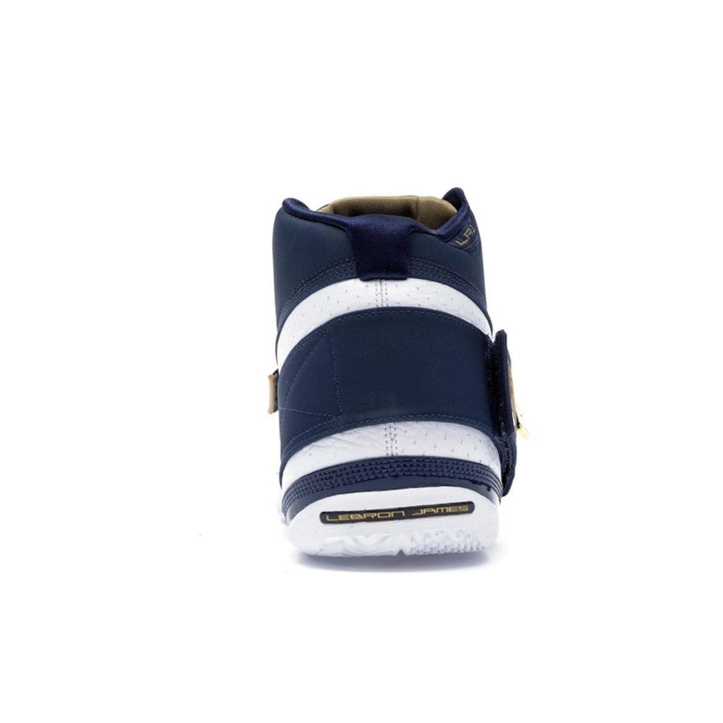 Nike LeBron Soldier 1 25 Straight Herren Sneaker Blau mitternachtsblau weiß AO2088-400