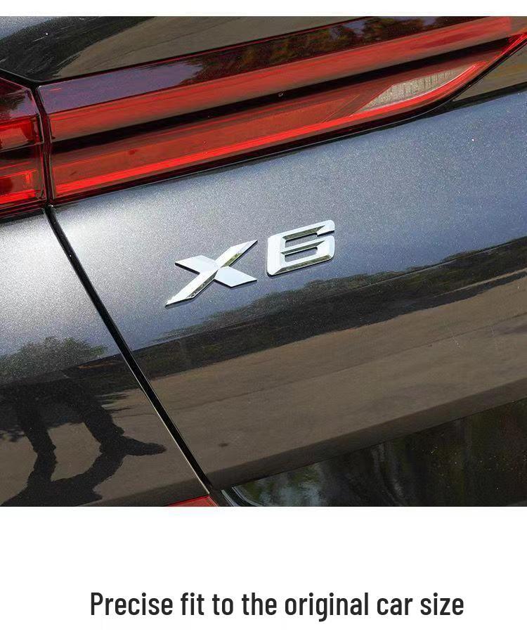 BMW M Thunder Edition Black Emblem for X1M-X7M Models