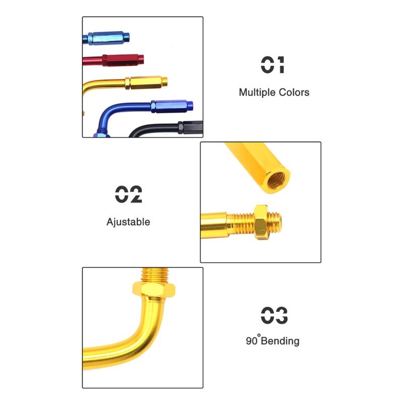 90° Accelerator Throttle Cable Adjuster Fit Universal Motorcycle Throttle Cable MTB Bike Bicycle Accessories