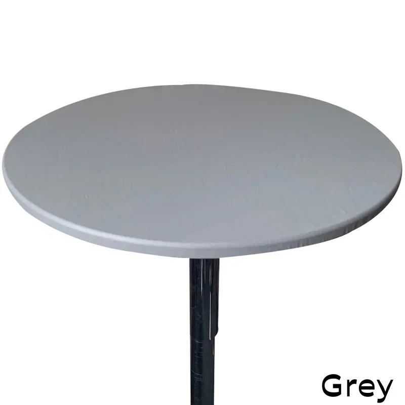 Neu 60-140 cm Weding Runde Tisch Abdeckung Wasserdicht Fall Esstisch Öl-Beweis Elastische Tischdecke Ausgestattet Hochzeit Dekoration Hotel