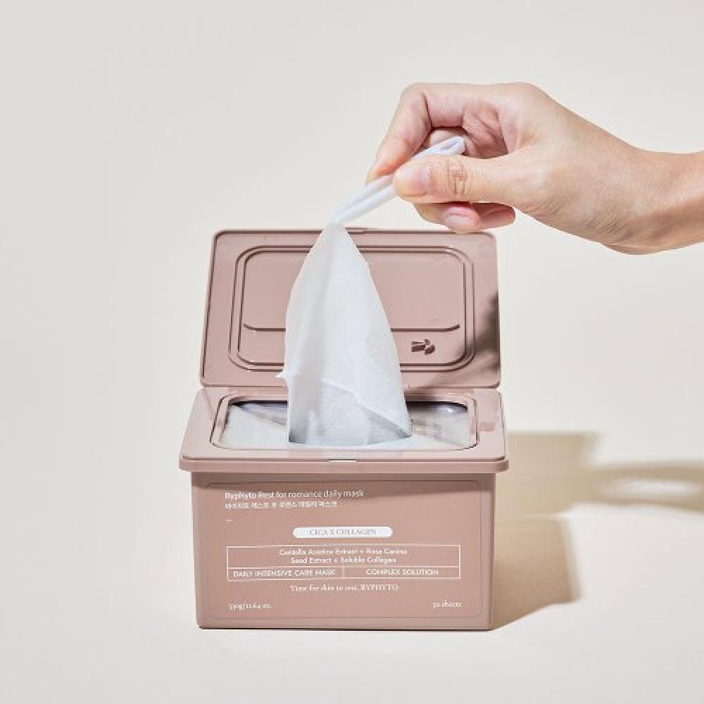 Byphyto Rest For Romance Mask Pack  30 Sheets 330ml A mask pack to be pulled out