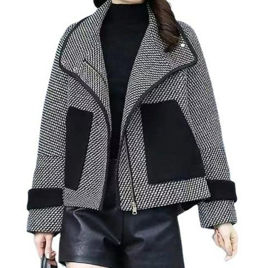 2022 Fall/Winter Short Woolen Coat - Stylish, Youthful, Loose Fit for All-Occasion