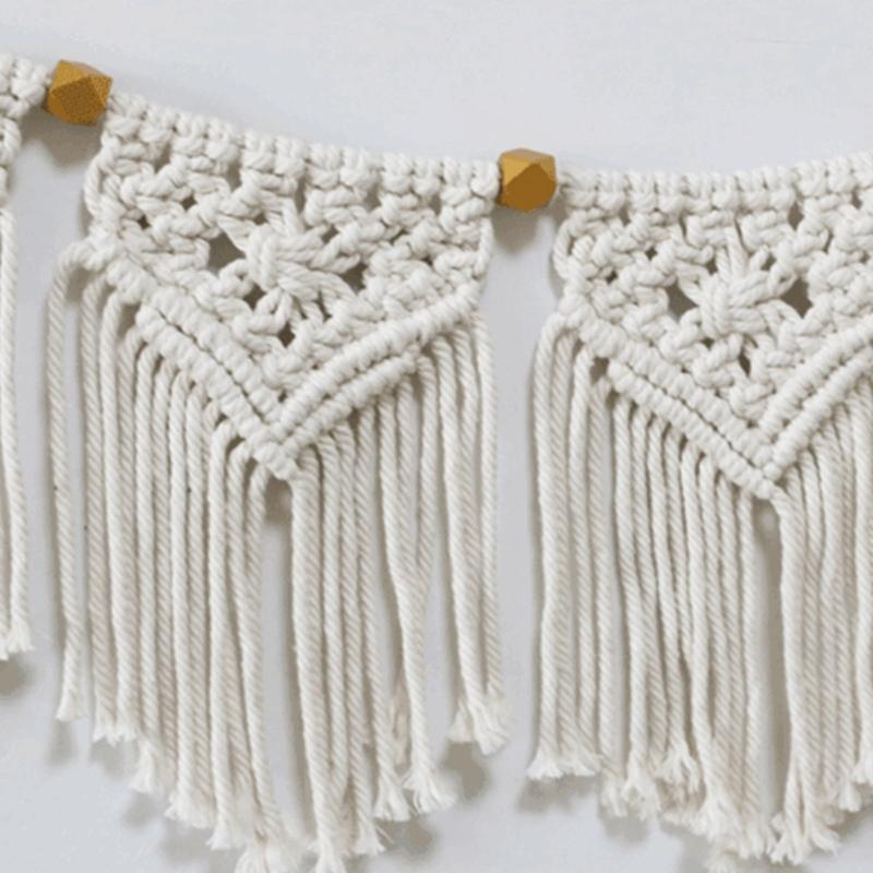 Handwovens Macrames Tapestry Wall Hanging Tapestry For Bedroom Ambiances Hanging Pendants Decoration Present for Family