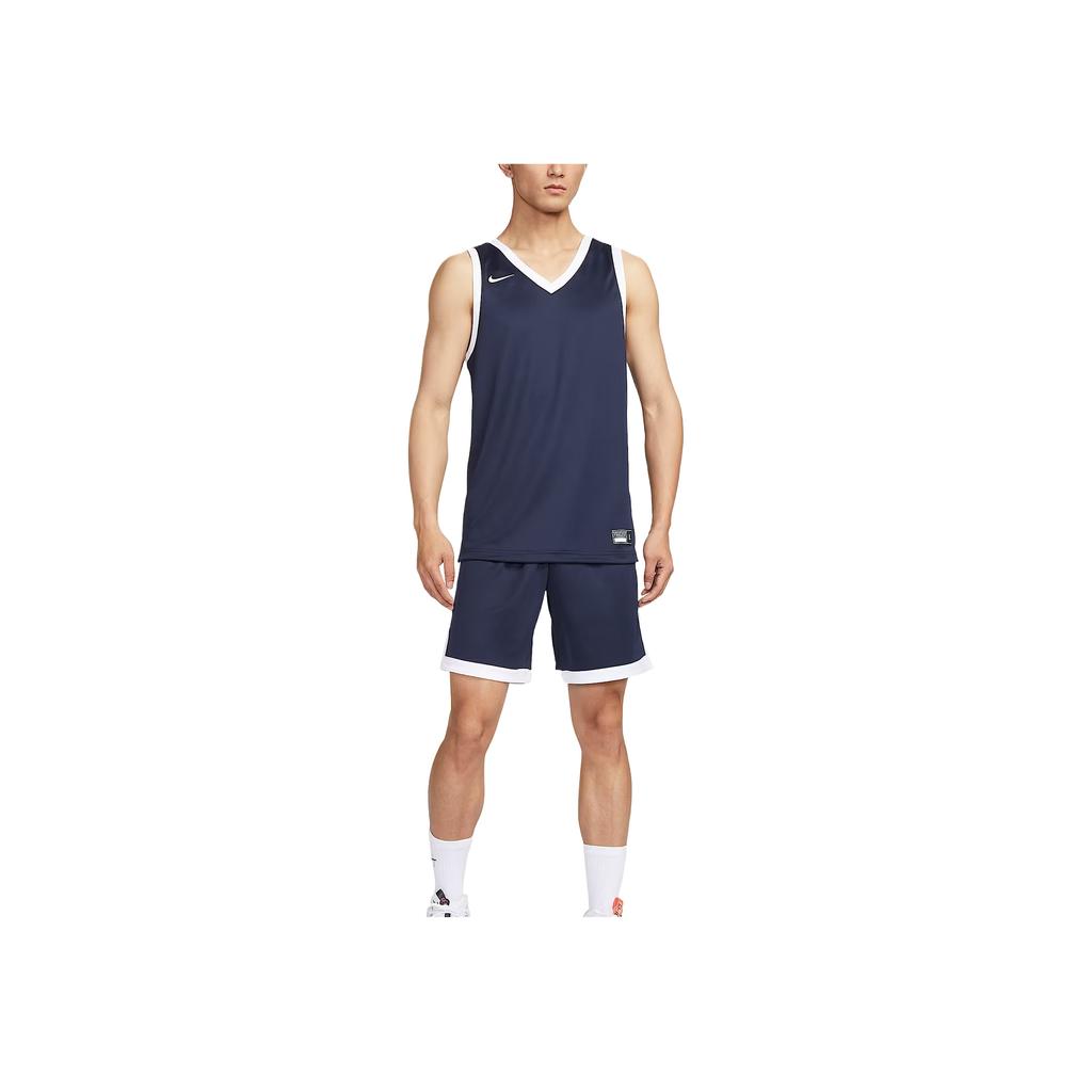 Nike Dri-Fit Crossover Stock Fashion Versatile Trendy Comfortable Casual Shorts Men shorts Dark-Blue IB8647-451