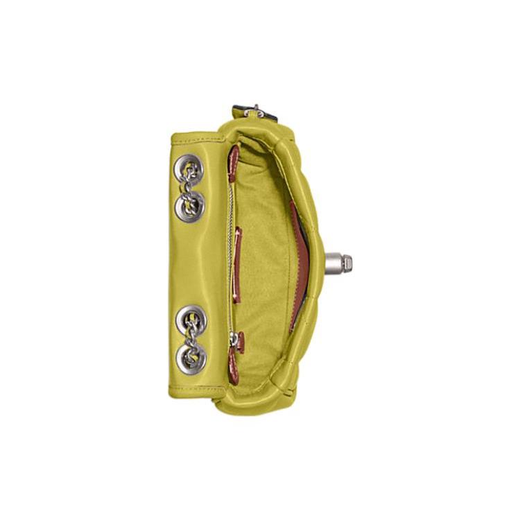 New COACH Pillow Soft Leather Crossbody Bag, Shoulder Bag Women's CA086-LHUCZ