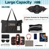 YAPJEB Boston Travel Travel Large Suitcase Business Bag, Bag, 3-Way, Foldable, Carry-On Bag, Bag, Capacity, Attachment, Lightweight, Travel, Trip,