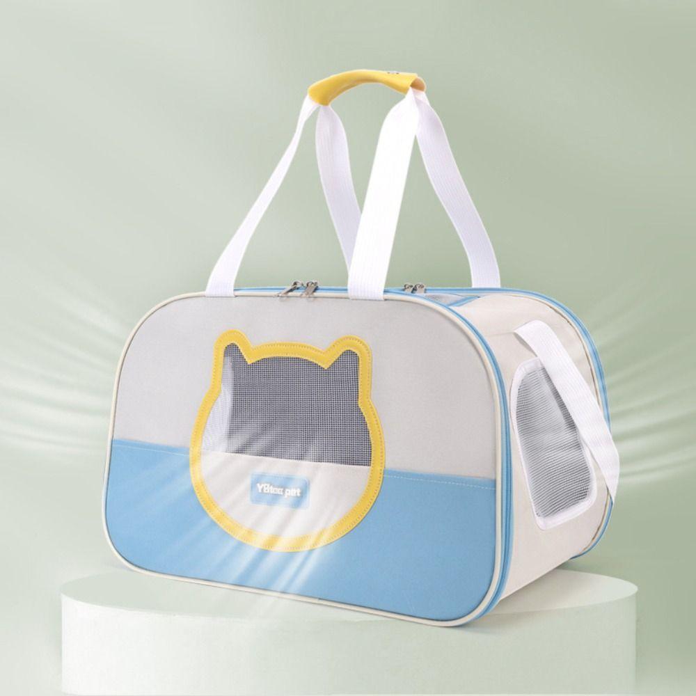 

Large Capacity Pet Backpack Lightweight Dog Carrier Bag Pet Supplies Cat Backpack Travel Style 7