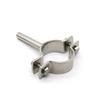Alle Größen 12-204mm Edelstahl 304 Sanitärrohrklemmen Clips Stützrohrhalter L =55MM