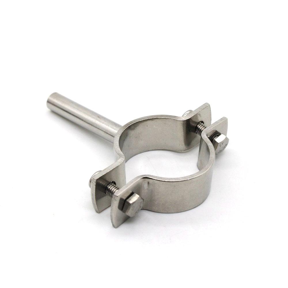 Alle Größen 12-204mm Edelstahl 304 Sanitärrohrklemmen Clips Stützrohrhalter L =55MM