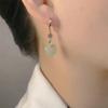 Women New Retro Chinese Style Buckle Fashion Earrings Temperament Long Palace Style Earrings Gift Jewelry