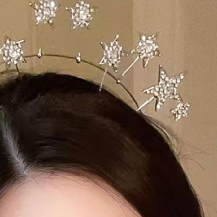 Bridal Headband Wedding Tiaras Bride Tiaras For Wedding Star Tiaras Headband