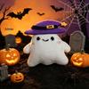 Porte-clés Peluche Halloween Pour Femmes Citrouille Fantôme Chauve-souris Chapeau de Sorcière Trick Or Treat Charme de Sac Dessin Animé Cadeaux de Fête Accessoires Porte-clés