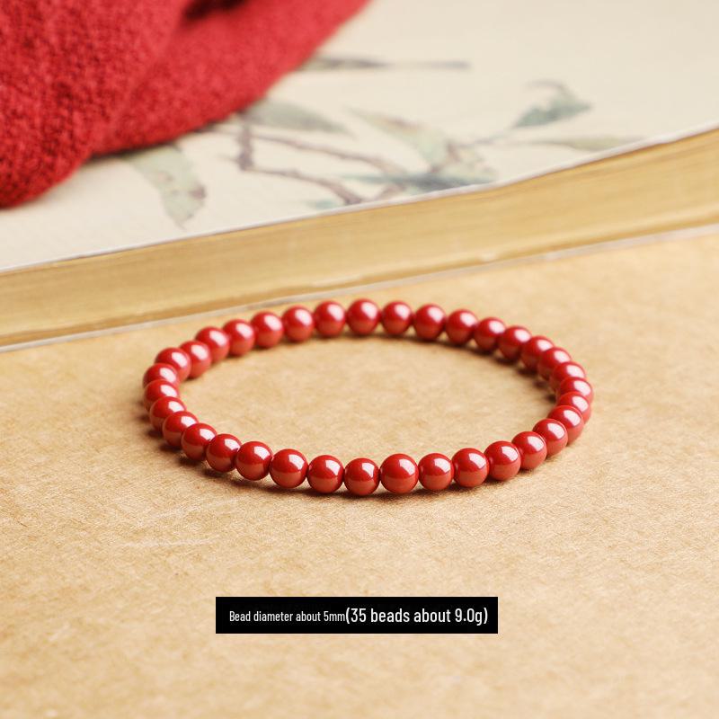 Bransoletka z koralików Cinnabar Imperial Sand w stylu unisex