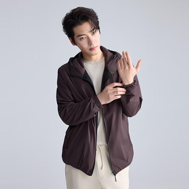 LILANZ Men's Tech Mesh Hooded Casual Jacket