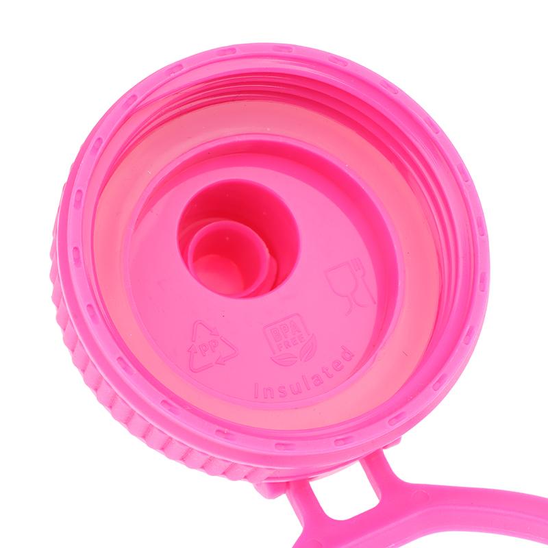 Cup Lid For Hydro Flask Water Bottle Handle Cover Accessories Colored Pp Plastic Sports Portable Bottle Lid