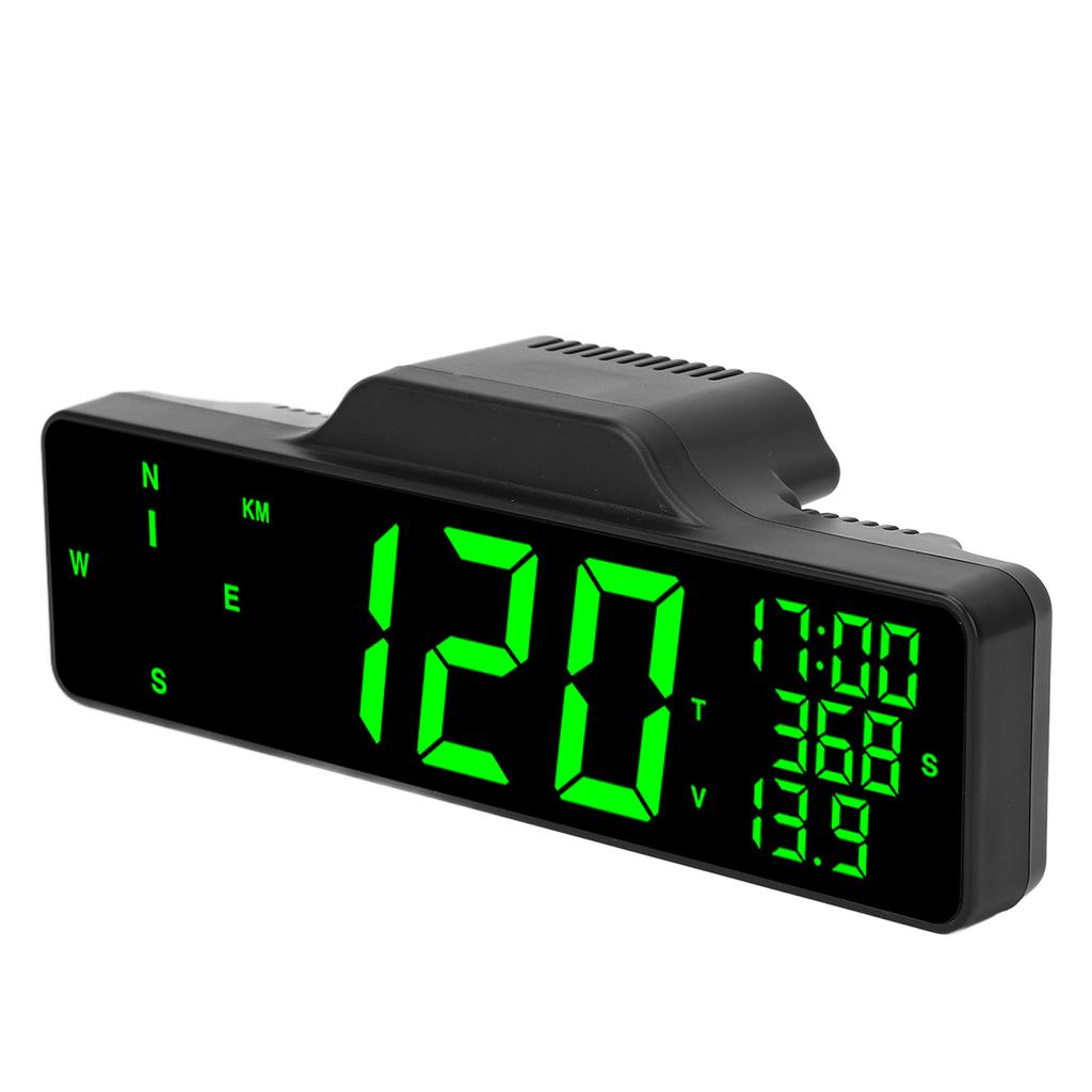 8in Car HUD Display Multifunction GPS Speedometer Fatigue Driving Alarm Universal for Vehicle