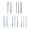 4 Pcs 0.5mm Gel Ink Pen Ballet Strap Bows Neutral Pen Retractable Black Ink Gel Pen Lovely Pressing Pen for Journaling