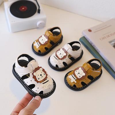 Summer New Baby Girl Shoes 0 1-2 Years Old Boys Soft-soled Toddler Shoes Baby Cartoon Sandals
