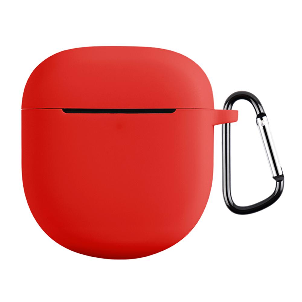 For Bose QuietComfort 2/Ultra Silicone Case Wireless Earphone Anti-Scratch Protective Cover with Carabiner