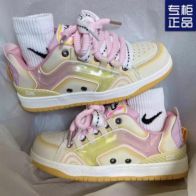 Mandarin Duck Shoes 2025 New Popular Skateboard Shoes Niche Design Dopamine Couple Casual Sports Shoes Men and Women Tide