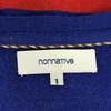 Nonnative Made In Japan Border Pattern Long Sleeve Knit Cardigan Sweater Men's Used